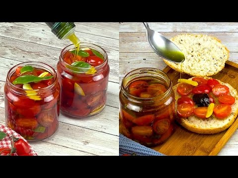 Pomodorini sott’olio: come preparare la conserva in pochi e semplici passi!