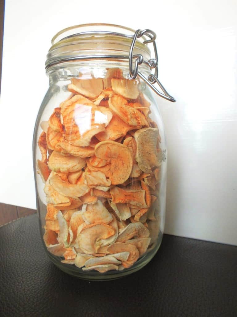 Drogen in de dehydrator - Diana's mooie moestuin
