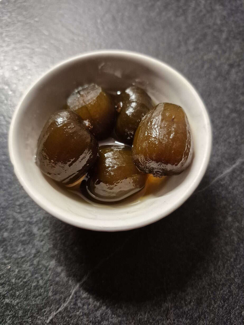 Grone vijgjes in siroop